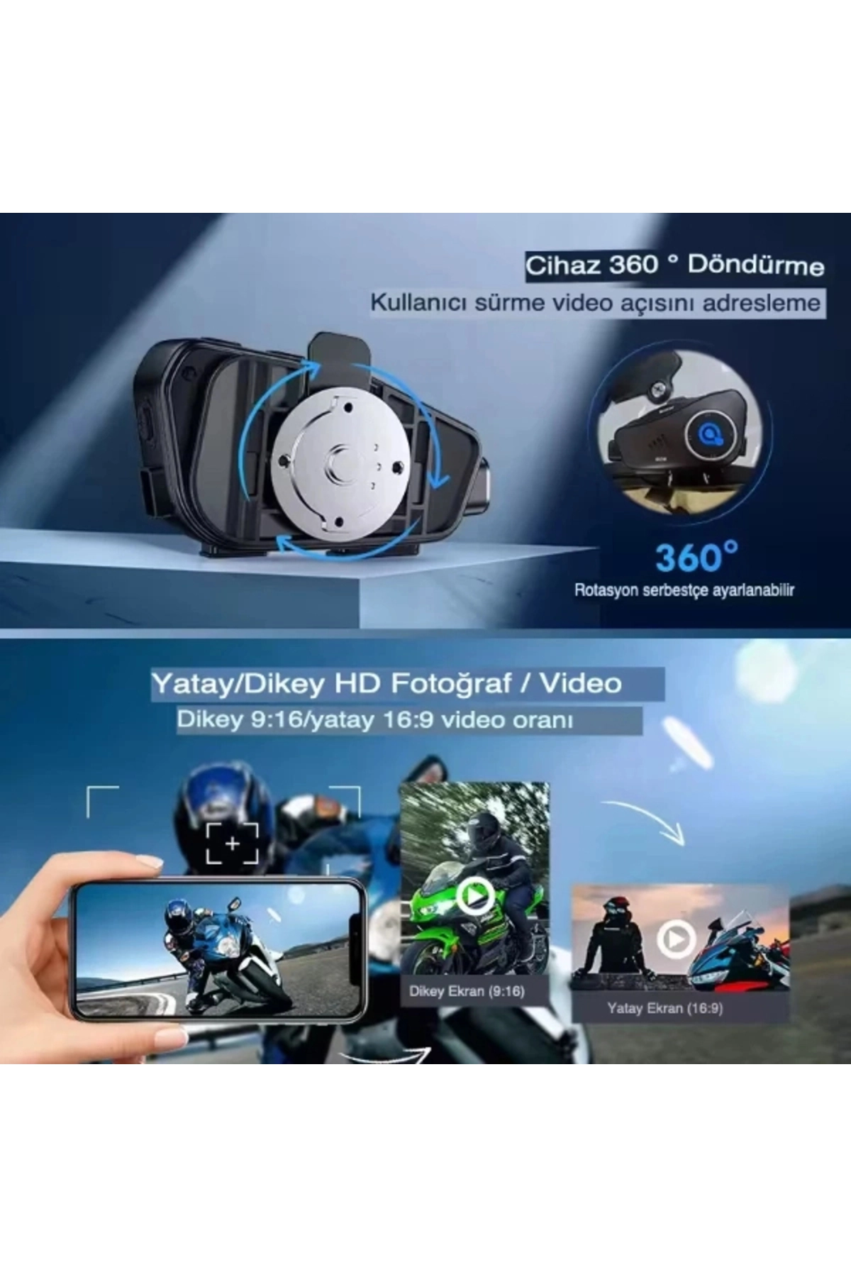 resimler/genel/Q28 Kameralı Motosiklet Kask Kulaklığı