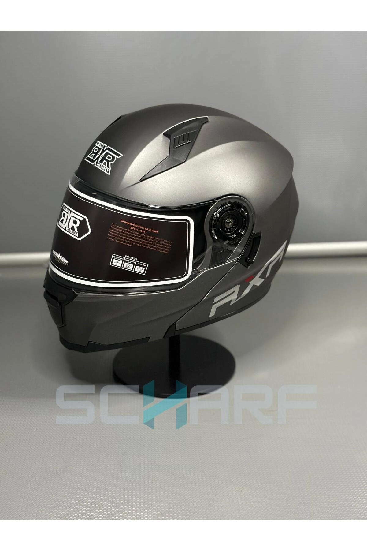 resimler/genel/RXR HELMETS JK-908 Güneş Vizörlü Çene Açılır Kask