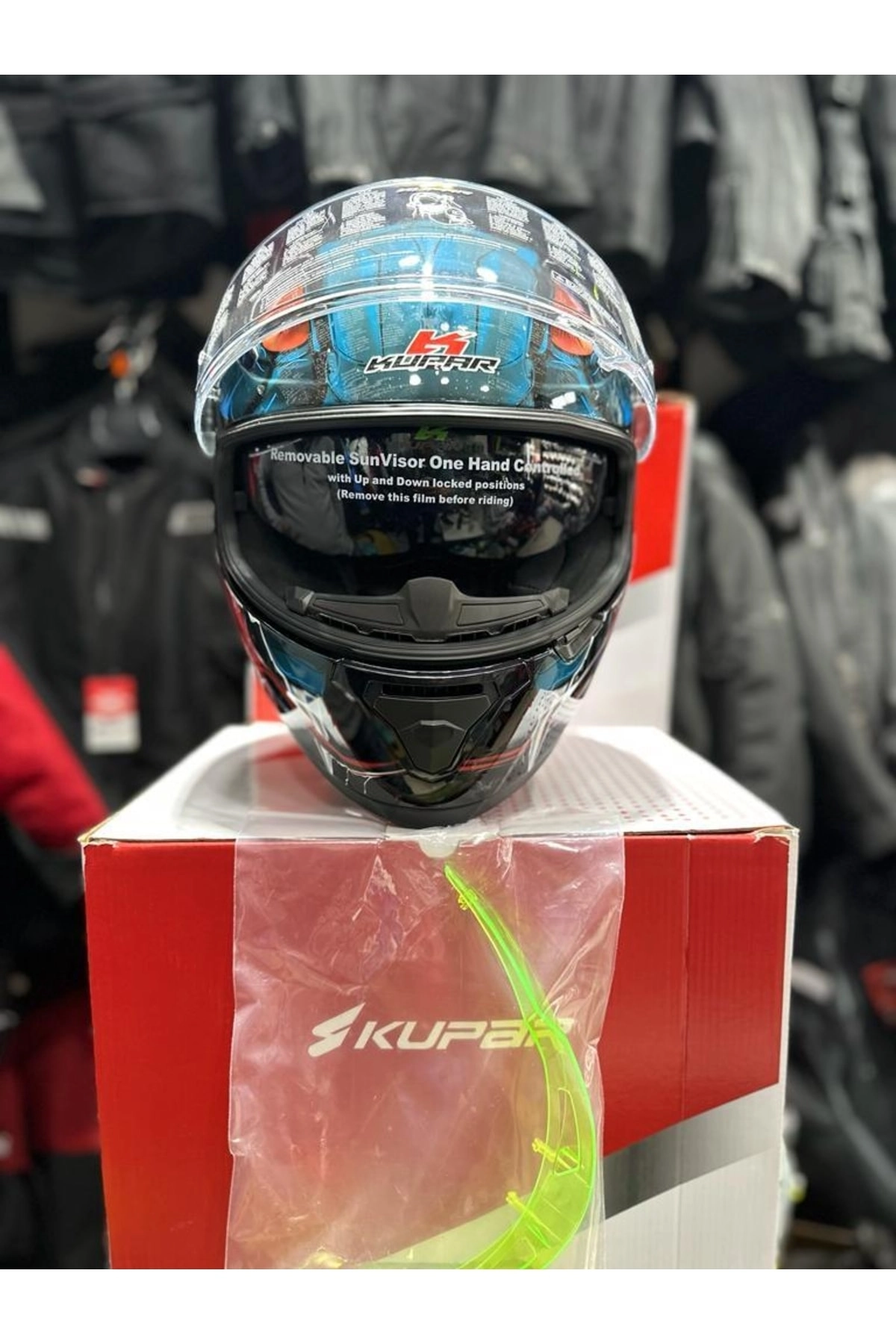 resimler/genel/917 Güneş Vizörlü Full Face Kask