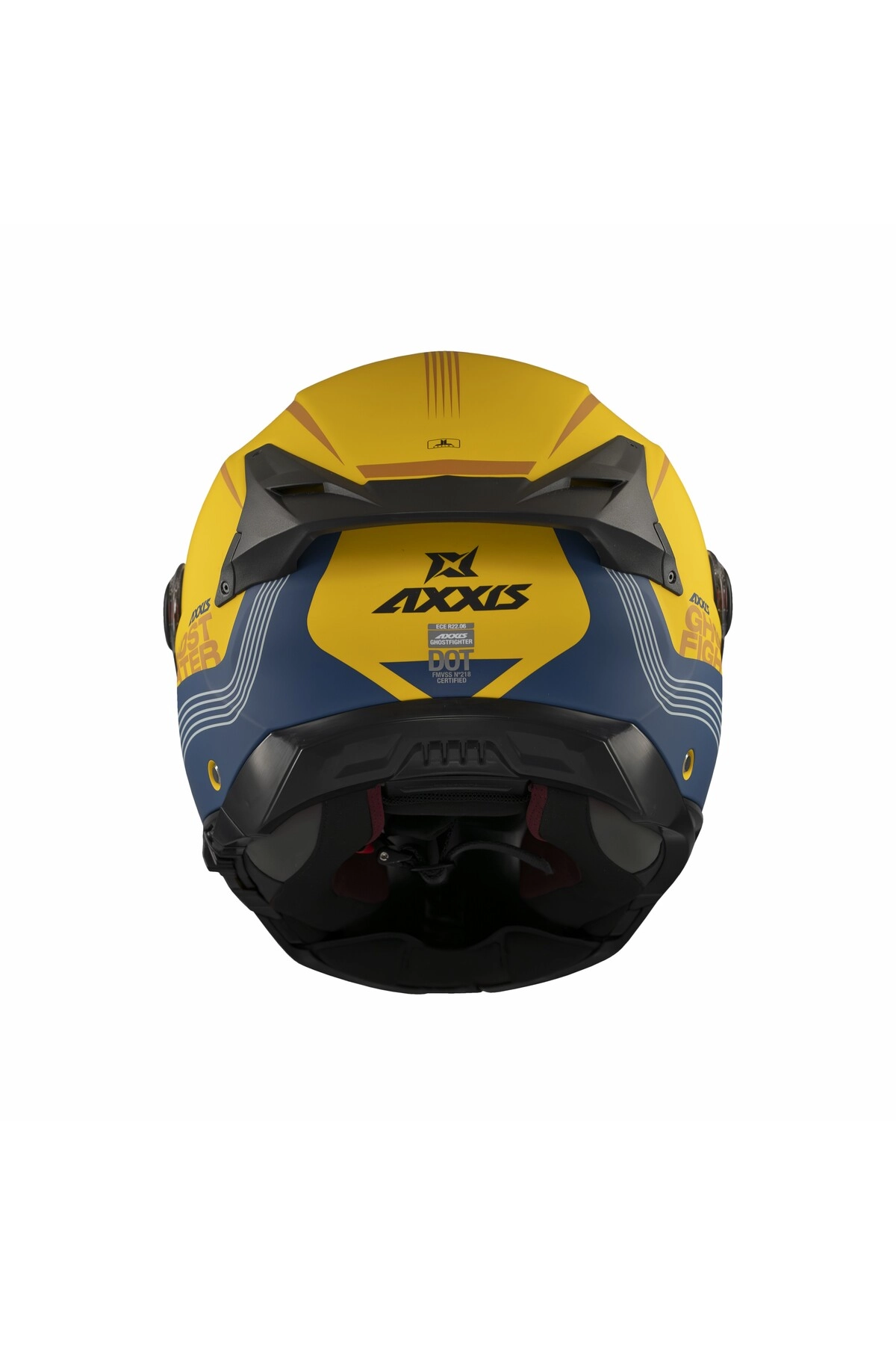 Ghostfighter SV Bitone C13 Yellow Motosiklet Çene Açılır Kask