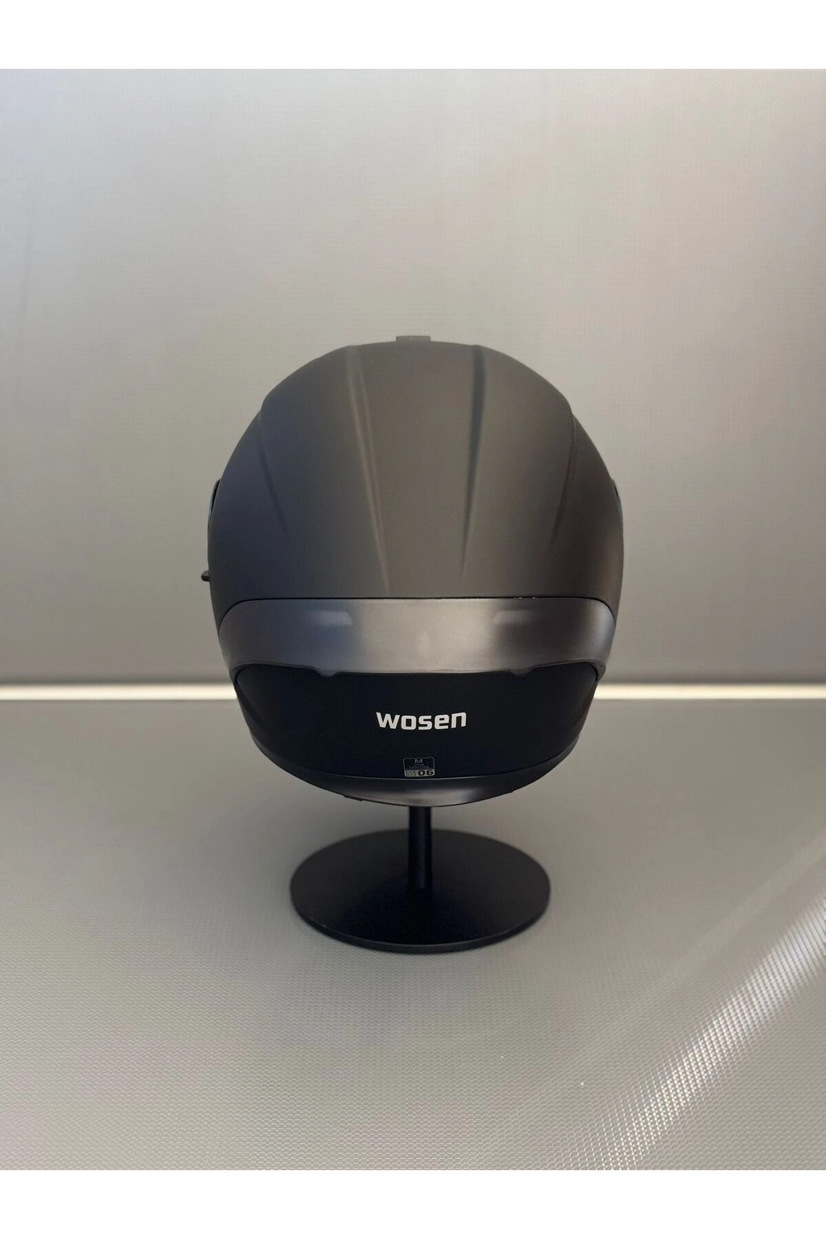 resimler/genel/Ws-202 Güneş Gözlüklü Çene Açılır Kask (Renkli Vizörlü) Mat Siyah
