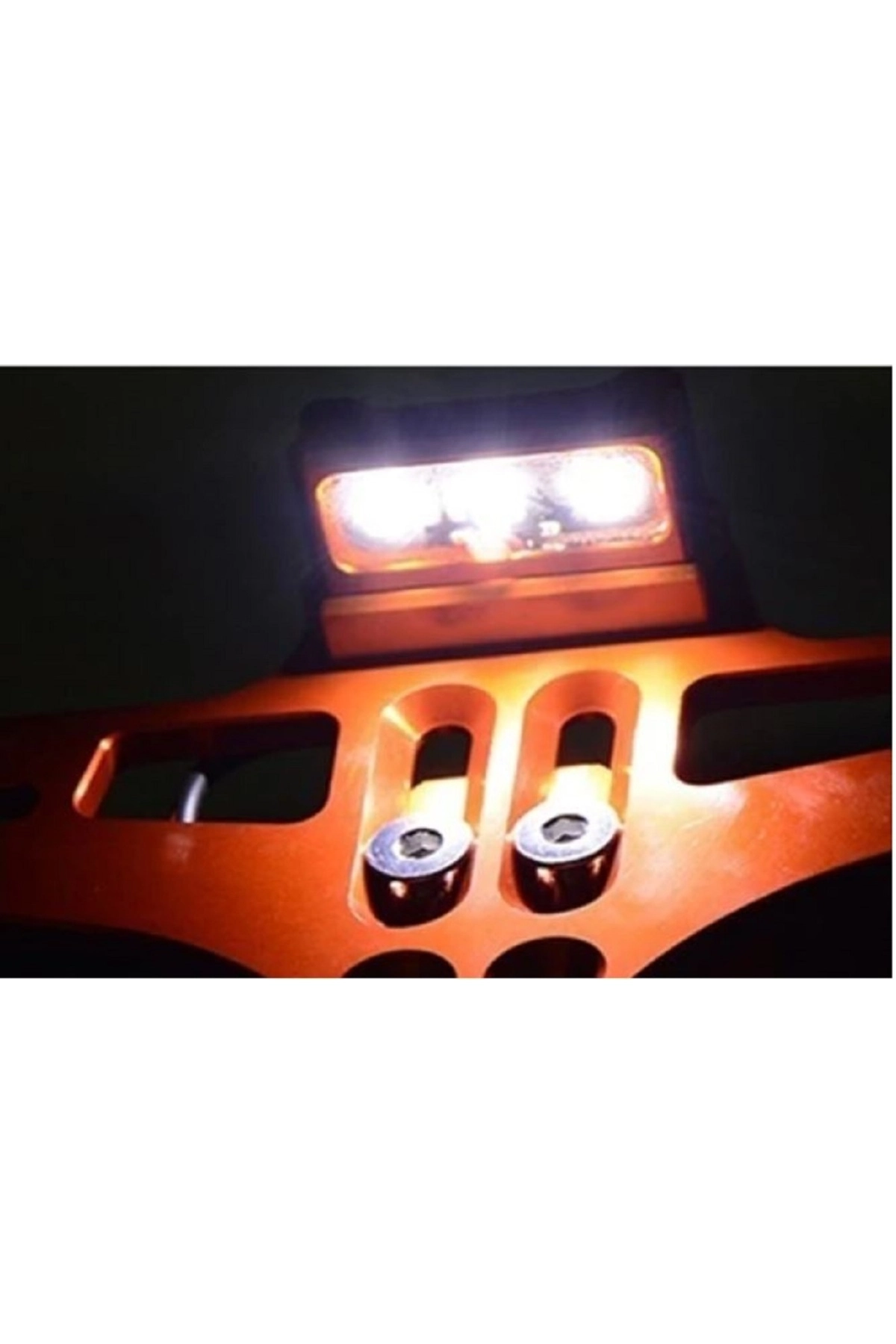 resimler/genel/KATLANABİLİR ARKA PLAKALIK - LED IÅIKLI - CNC METAL - PARLAK RENKLER - YEÅİL