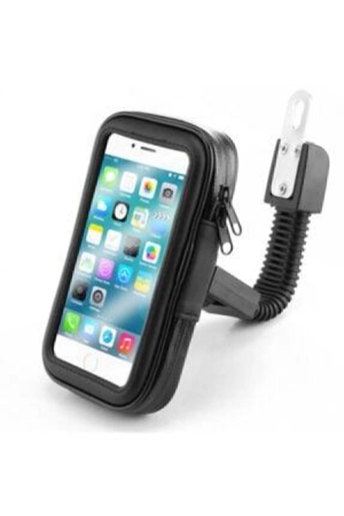 resimler/genel/Telefon Tutacağı Motorsiklet 5-6.0 Inc Uyumlu Su Geçirmez Aynaya Montaj