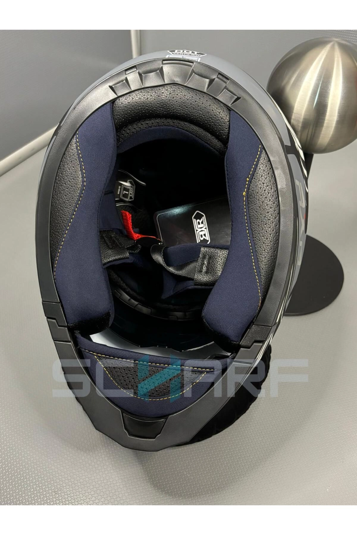 resimler/genel/RXR HELMETS JK-908 Güneş Vizörlü Çene Açılır Kask