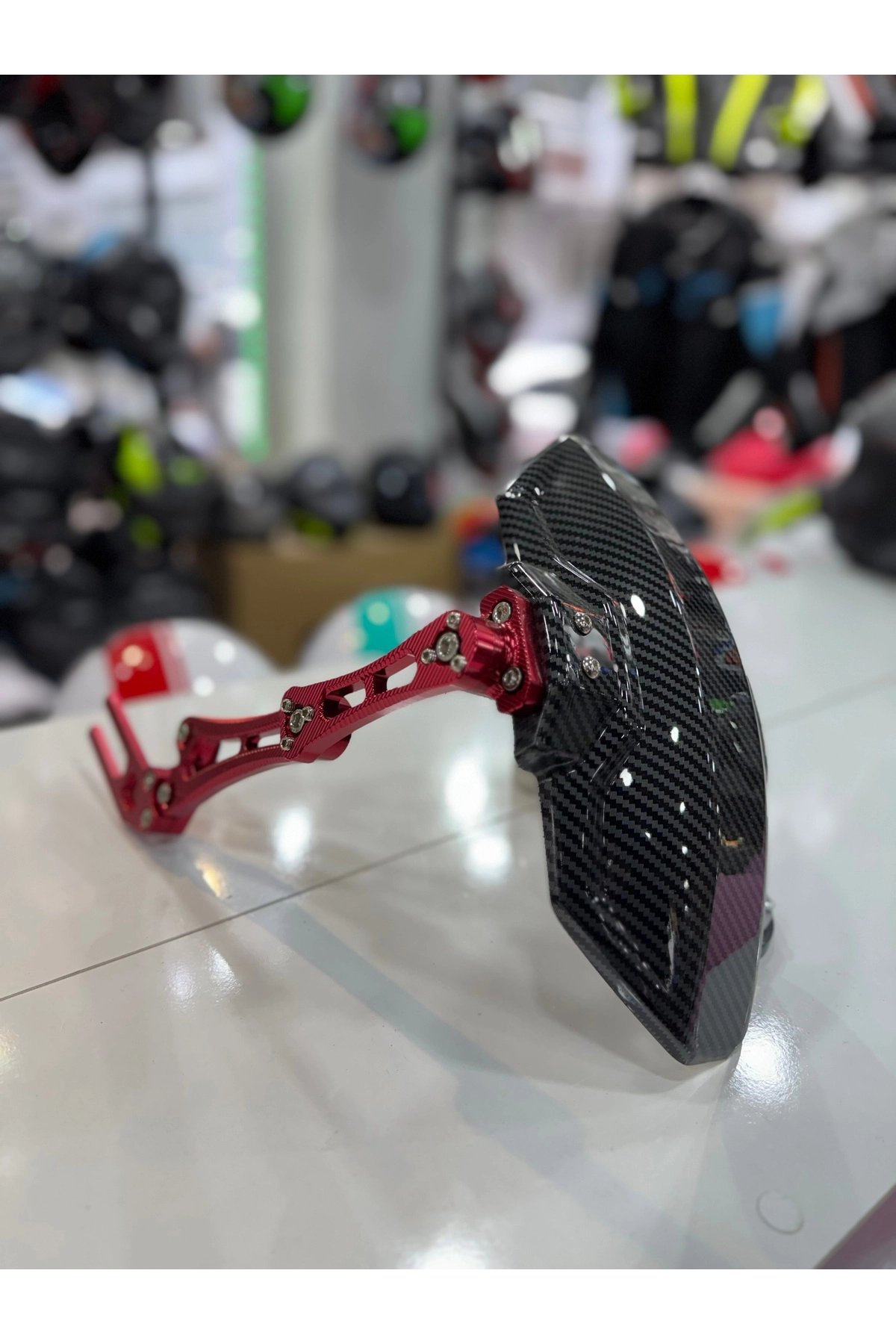 resimler/genel/Çamurluk Sıyırıcı Üniversal Carbon- Kırmızı