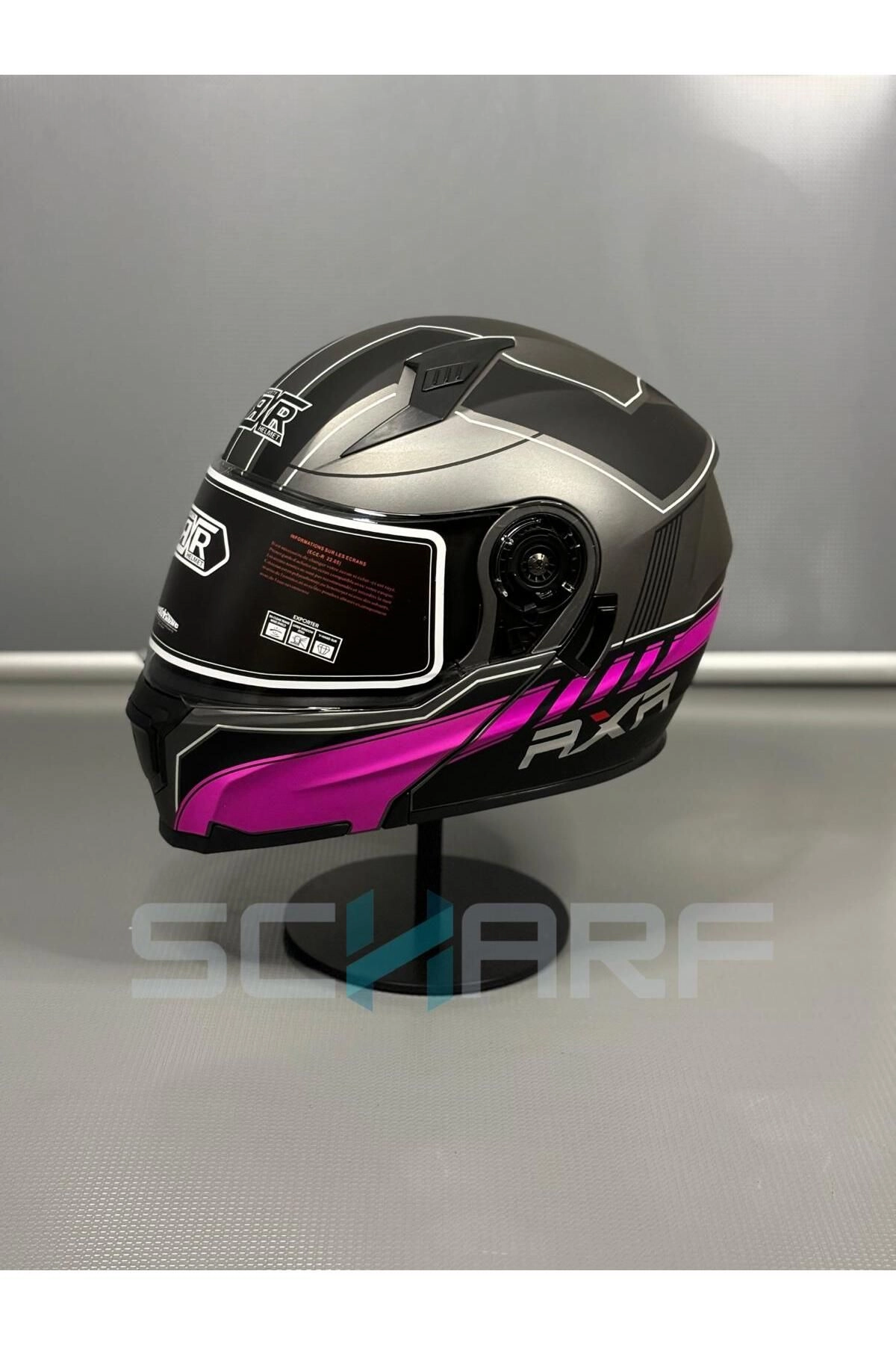 resimler/genel/RXR HELMETS JK-908 Güneş Vizörlü Çene Açılır Kask