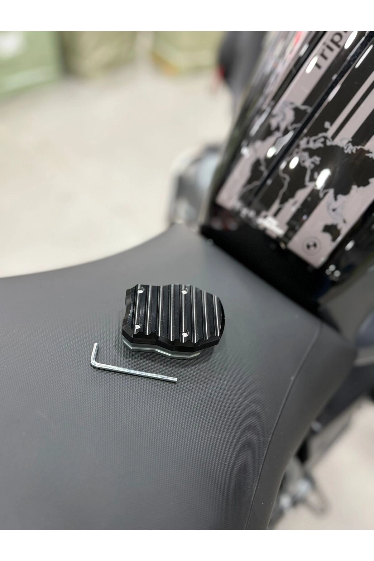 Honda Pcx Kaz Ayağı Yan Ayak Genişletme Aparatı 2021 2024 Titanyum