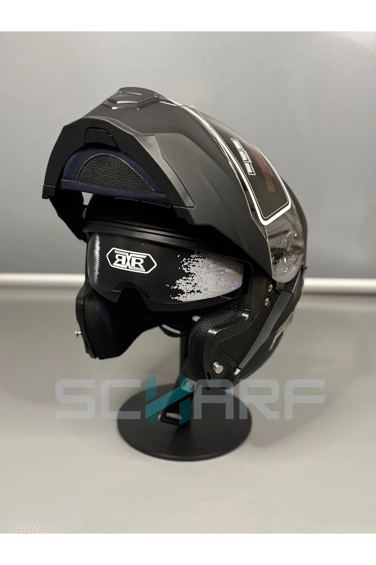 RXR HELMETS JK-908 Güneş Vizörlü Çene Açılır Kask