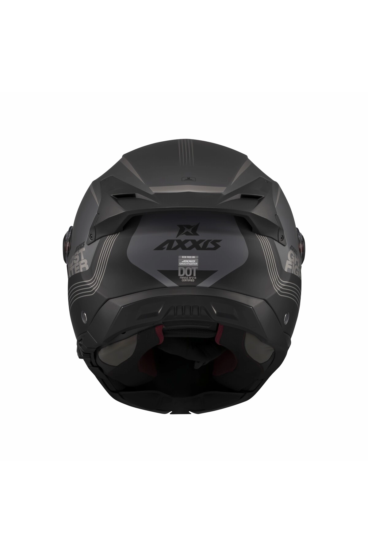 Ghostfighter SV Bitone C12 Dark Grey Motosiklet Çene Açılır Kask