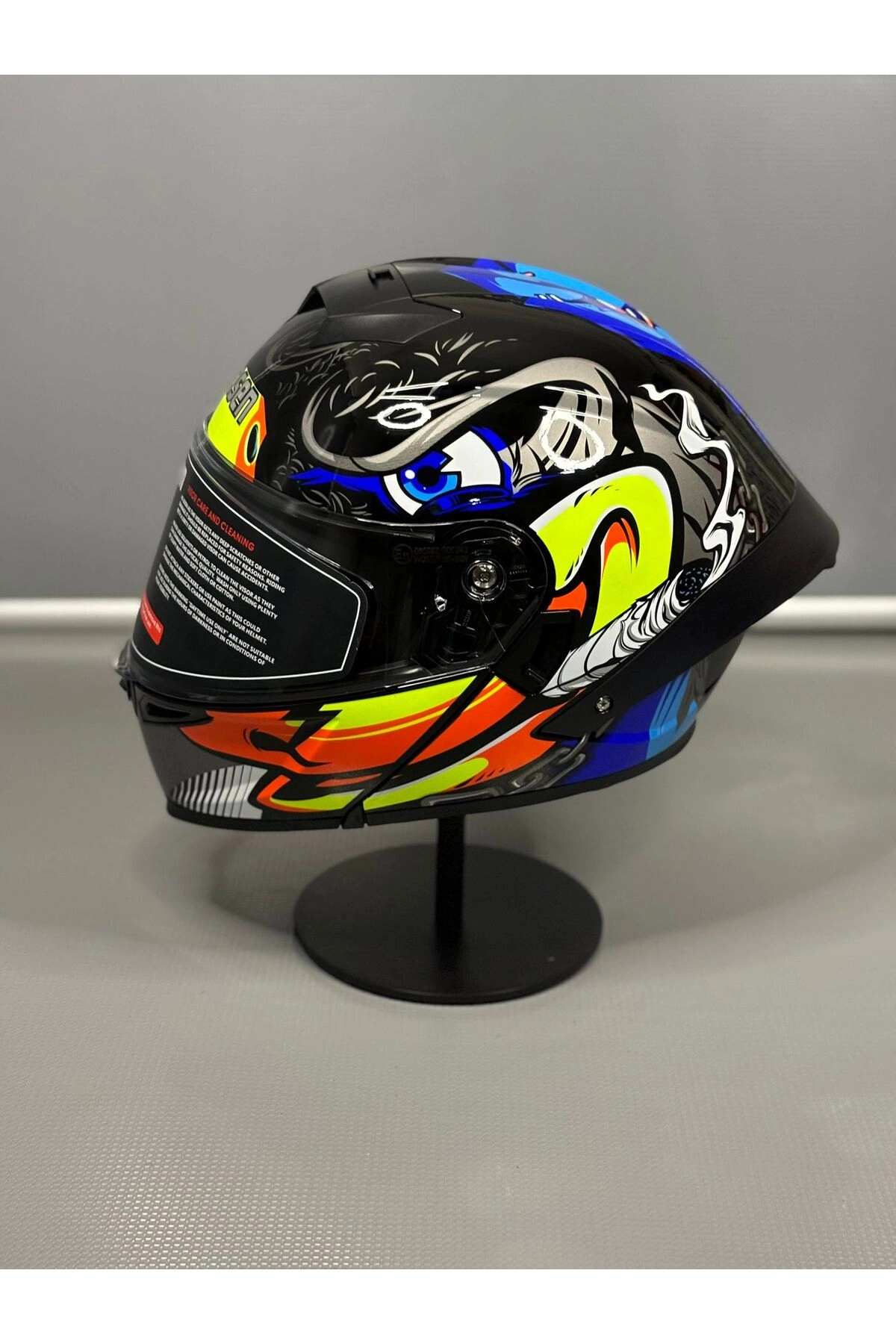 resimler/genel/Ws-202 Güneş Vizörlü Çene Açılır Kask (ÅEFFAF VİZÖRLÜ) B1
