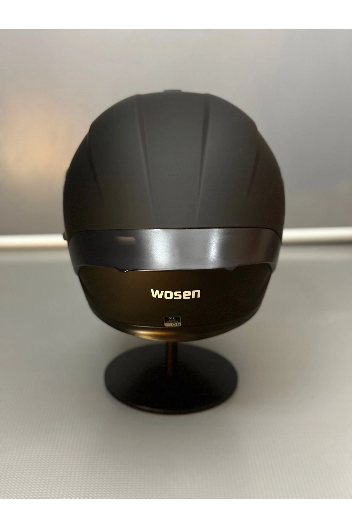 resimler/genel/Ws-202 Güneş Vizörlü Çene Açılır Kask Matt Black (Åeffaf Vizörlü)