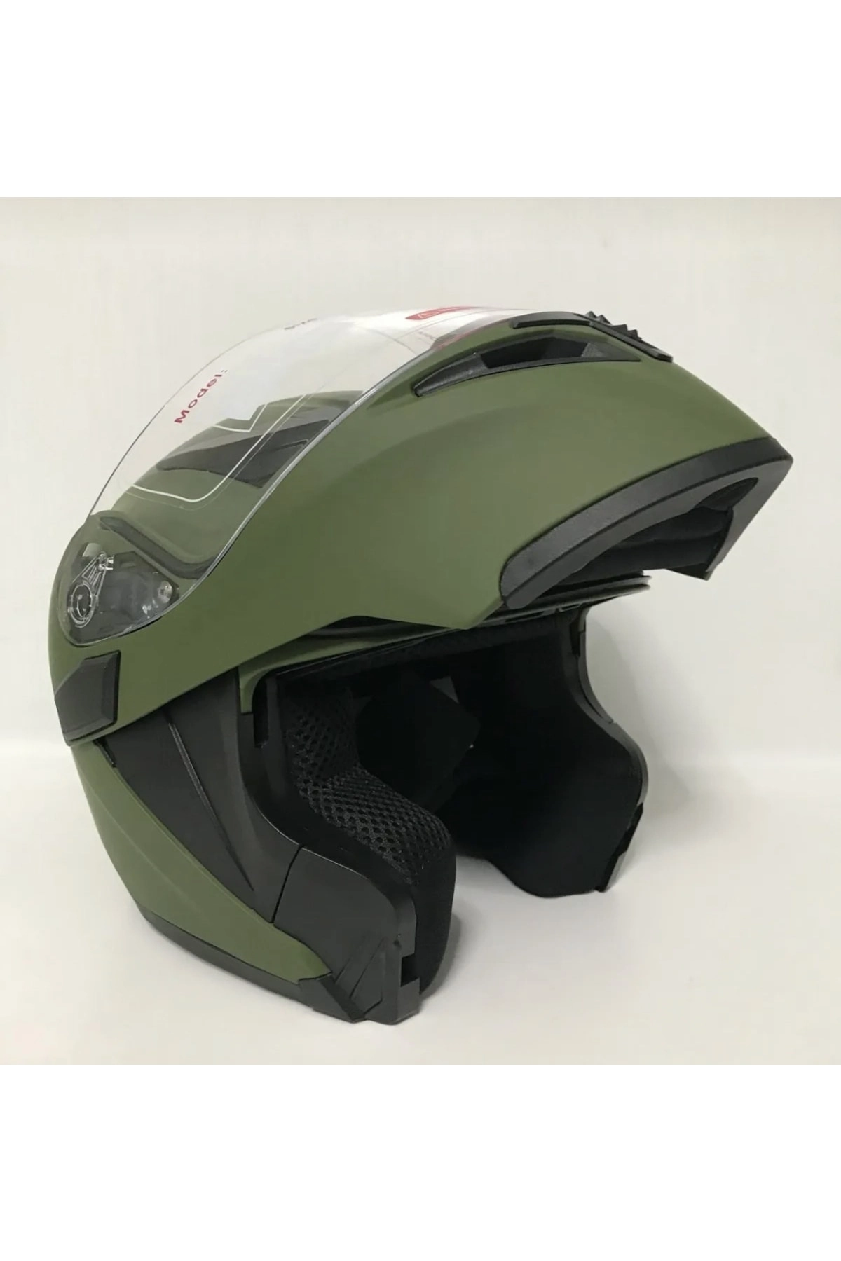 Gül Motorsiklet Jiekai Jk-902 Çeneden Açılır Güneş Vizörlü Motorsiklet Kaskı