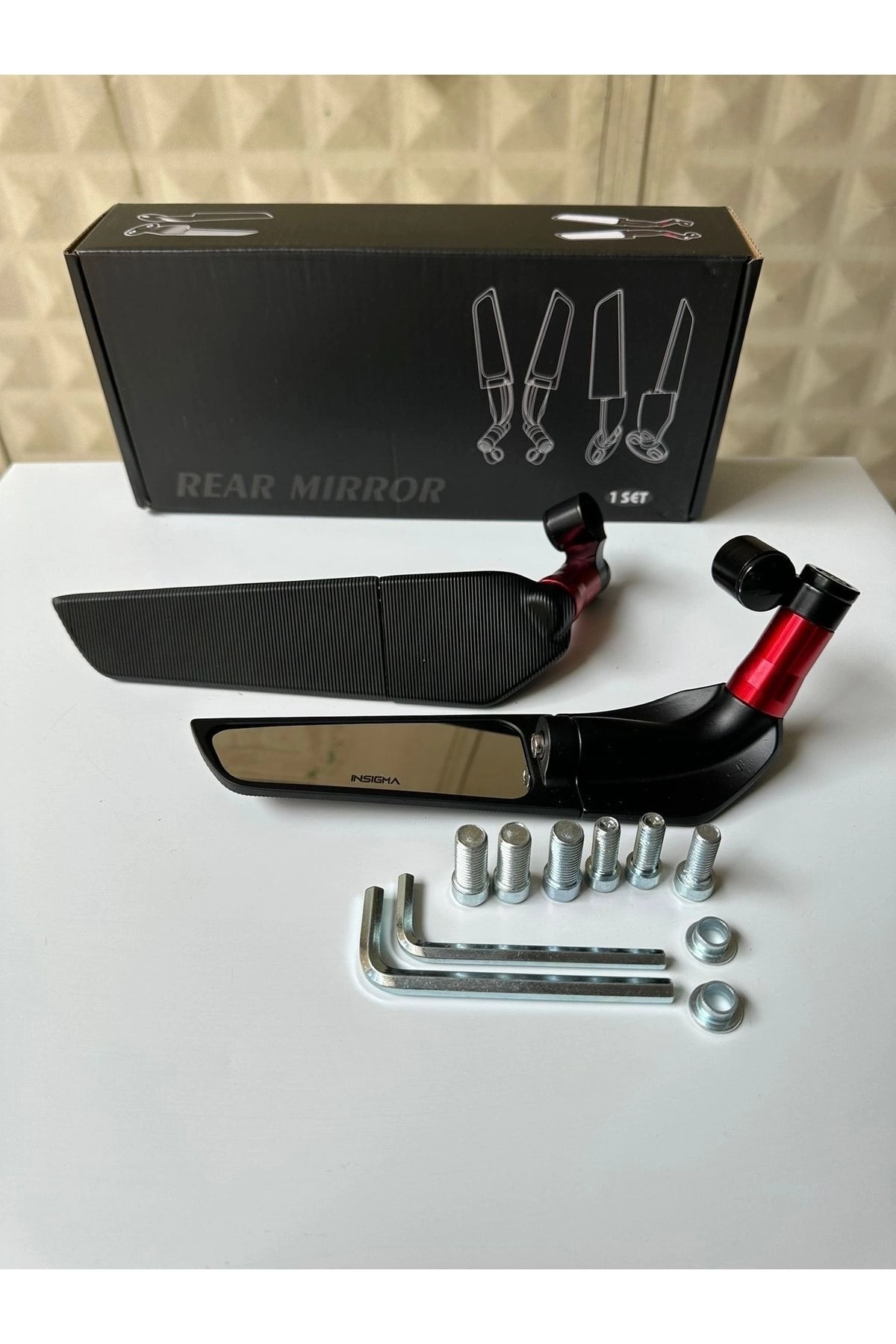 H2 Katlanır Yarasa Ayna 8.10mm
