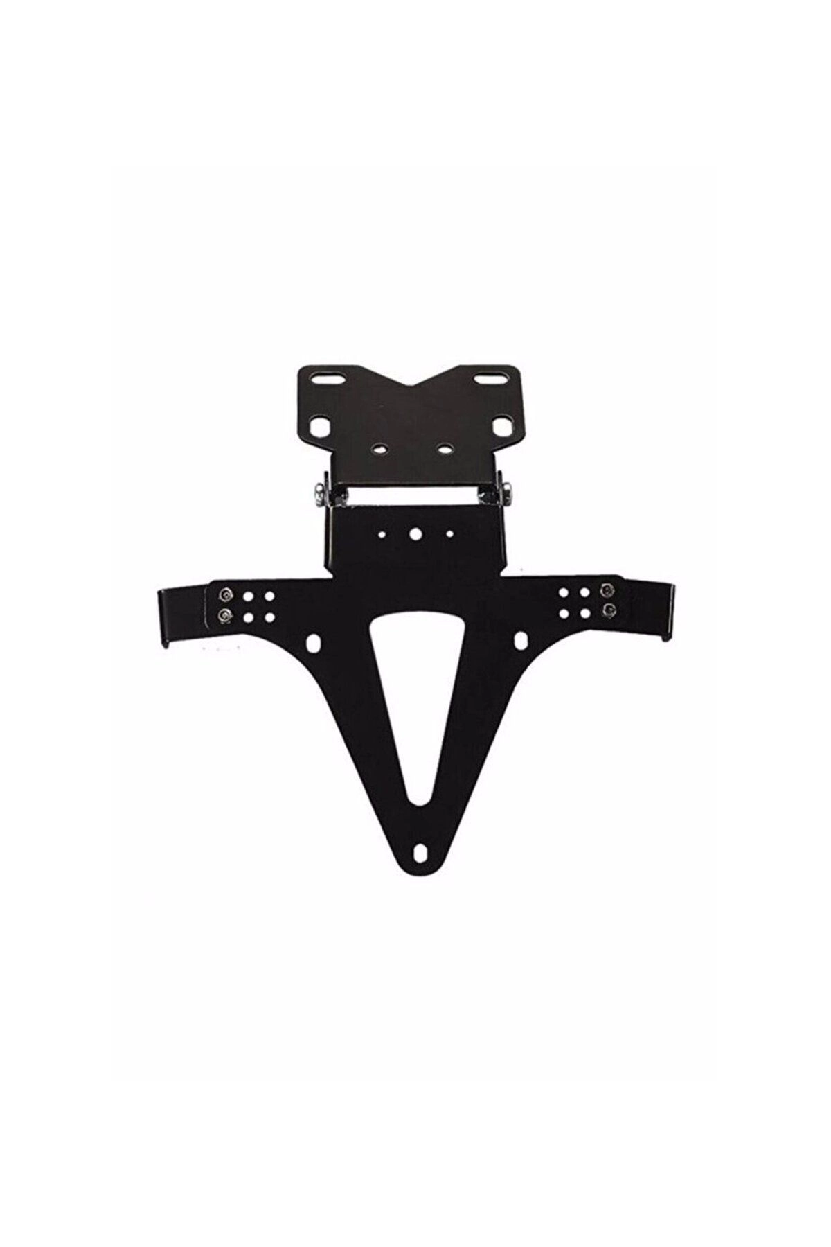 Universal Motosiklet Katlanır Plakalık Sinyal Bağlantılı Siyah Arasmoto