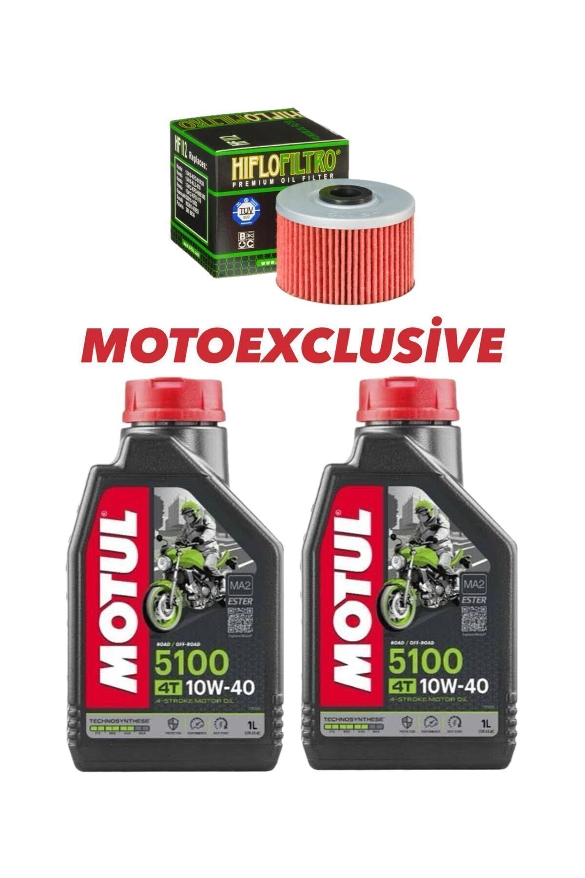 CFMOTO 250SR SR 250 UYUMLU YAÄ BAKIM SETİ MOTUL 5100W