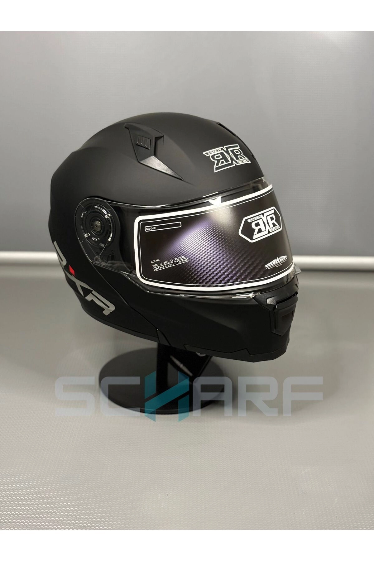 RXR HELMETS JK-908 Güneş Vizörlü Çene Açılır Kask